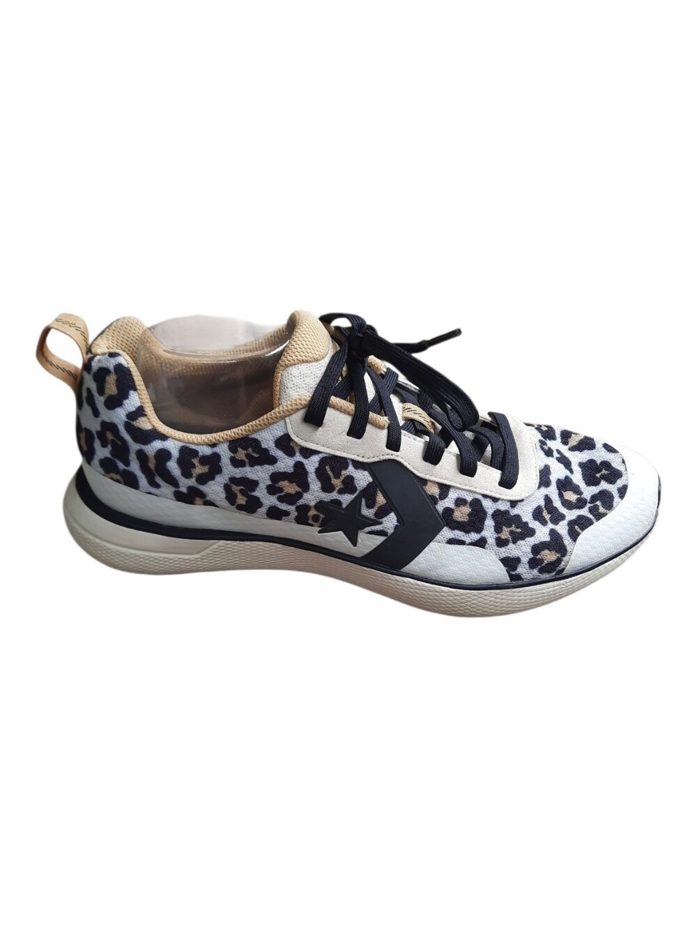 Converse × Tinker Hatfield Star Series Run Ox Leopard Print Low Sneaker Size 11